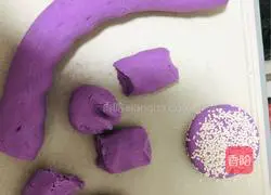 Purple potato cake recipe 3