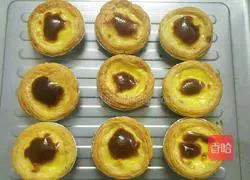 Illustration of how to make original baked egg tarts 9