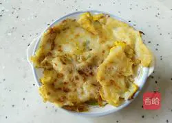 Illustration of how to make egg pancakes 10 