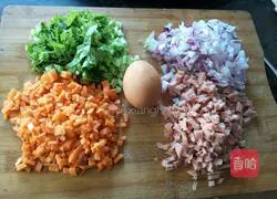 Illustration of how to make pastoral potato cakes 2