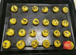 Illustration of how to make seaweed and sesame meat floss cakes 1