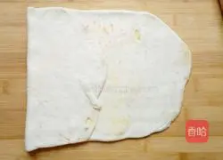 Illustration of how to make scallion pancakes 8