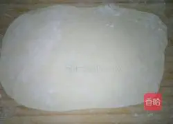 Illustration of how to make chive and scallion pancakes 3