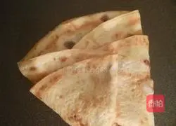 Illustration of how to make fruity sauce pancake 5