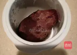 Plum Blossom Purple Sweet Potato Cake Recipe Illustration 1