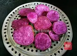 Purple Sweet Potato Glutinous Rice Cookies (Oven Version) Recipe Illustration 2