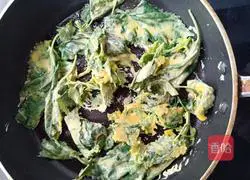 Illustration of how to make early summer soul vegetable fresh huoxiang omelette 7
