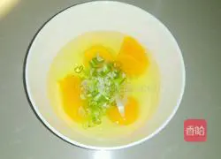 Illustration of how to make egg pancake 1
