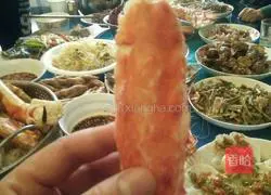 Illustration of making sashimi and sushi 3