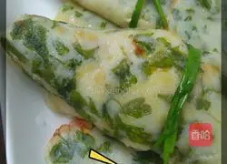 Illustration of how to make sweet mugwort hand cakes 12