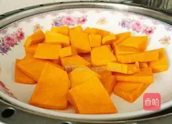 Illustration of how to make oil-free pumpkin cake 3