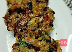 Illustration of how to make fried rice cakes 10