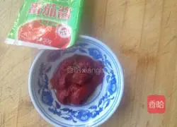 Illustration of how to make spicy double pepper fried naan pancakes 3