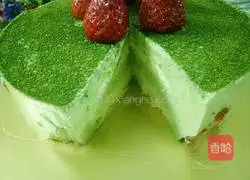 Matcha cheesecake (sugar-reduced version) recipe 20