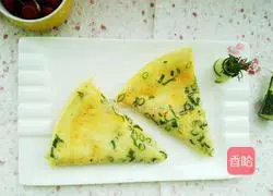 Illustration of how to make green onion cake 13
