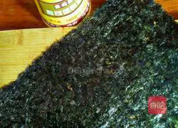 Illustration of how to make sushi 2