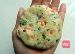 Illustration of how to make pastoral potato pancakes 13