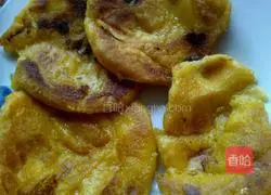 Illustration of how to make fried pumpkin cake 9