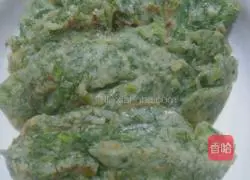 Illustration of how to make fennel seedling pancakes 7