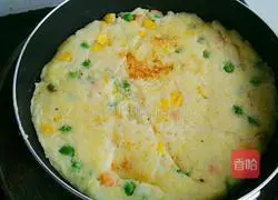 Illustration of how to make pastoral potato pancakes 6