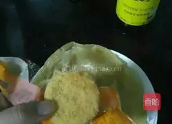 Illustration of how to make family hand cakes 12