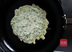 Shepherd's Purse Egg Pancake Recipe Illustration 6