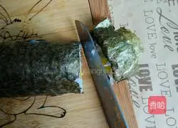 Illustration of how to make sushi and seaweed rice 7