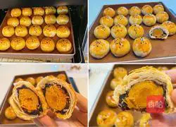 Illustration of how to make egg yolk cake 8