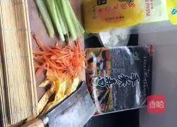 Illustration of how to make sushi 1