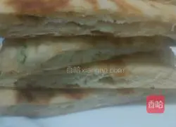 Illustration of how to make fermented scallion pancakes 15