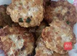 Illustration of making tofu patties 5