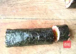 Illustrations of how to make sushi at home 15