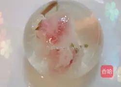 Illustration of how to make Sakura Suishingen cake 4