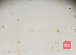 Illustration of how to make fried egg sweet potato cake 5