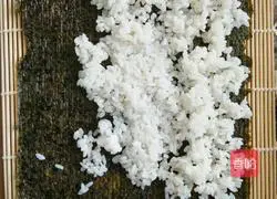 Illustration of how to make sushi 3