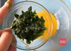 Iron supplement recipe spinach pancakes Illustration of how to do it 6