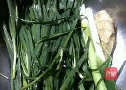 Illustration of how to make chive pie 2