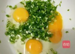 Illustration of how to make egg pancakes 1