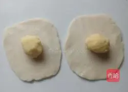 Mung Bean Crisp Illustration of how to make cakes 7