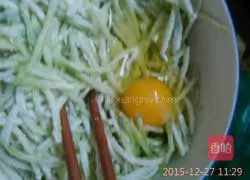 Illustration of making radish cake 5