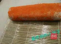 Illustration of making square pattern sushi 9