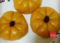 Illustration of how to make steamed pumpkin cake 5
