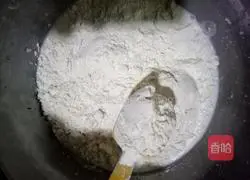 Illustration of making homemade oil cakes 2