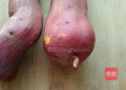 Sweet potato cakes Illustration of how to do it 1