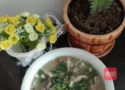 Illustration of how to make mutton chop braised pot cake 8