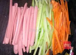 Illustration of how to make sushi 1