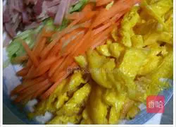 Illustration of how to make sushi 1