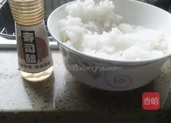 Illustration of how to make sushi 2