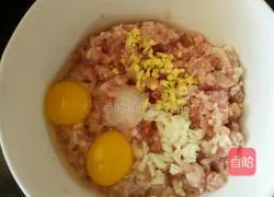 Illustration of how to make golden needle meatloaf 1