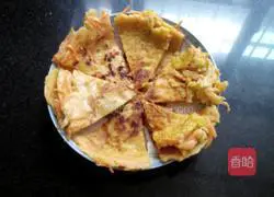 Carrot Egg pancake recipe 2